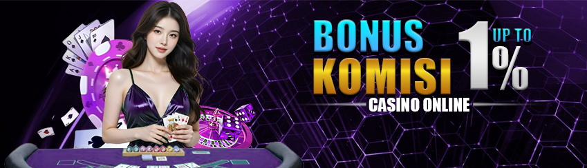 Bonus Komisi Rebate Casino 0.8%