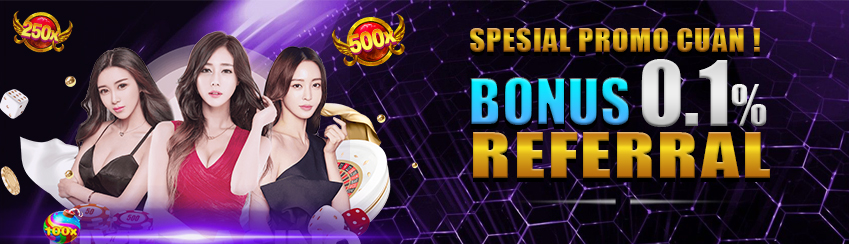 Bonus Referral 0.1% (Tanpa Batas)